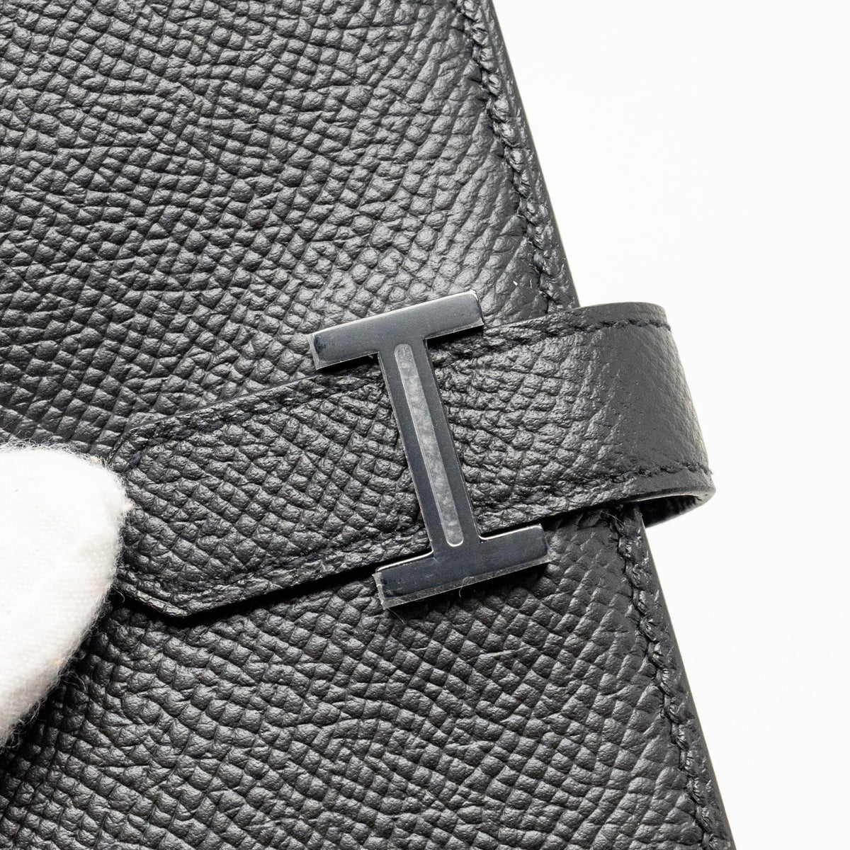 Hermes bearn compact wallet epsom so black