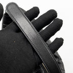 CHANEL 25C QUILTED HOBO BAG CAVIAR BLACK GHW (MICROCHIP)