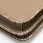 HERMES MINI CONSTANCE CHÈVRE MYSORE ETOUPE GHW