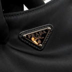 Prada Re-Edition 2005 Re-Nylon bag Recycled Polyamide Black SHW