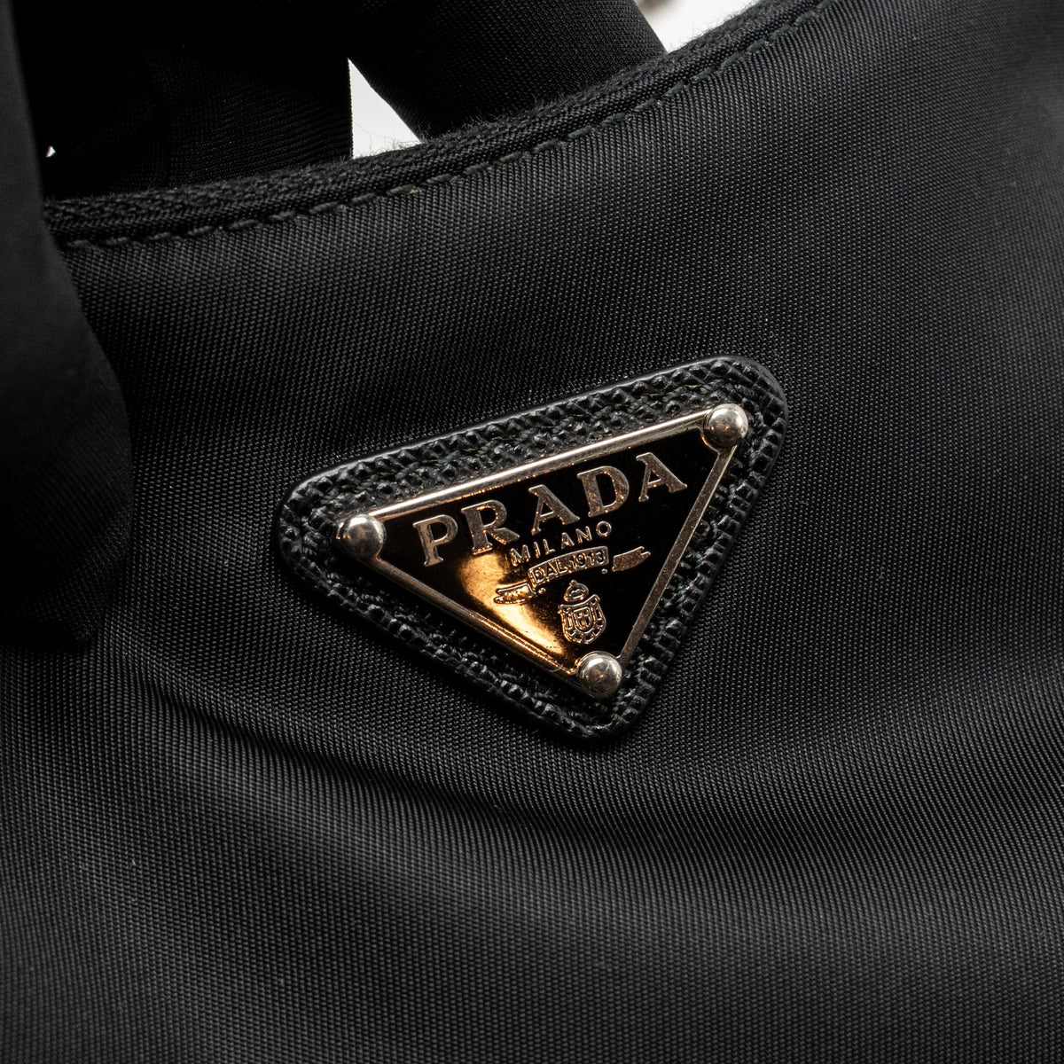 Prada Re-Edition 2005 Re-Nylon bag Recycled Polyamide Black SHW