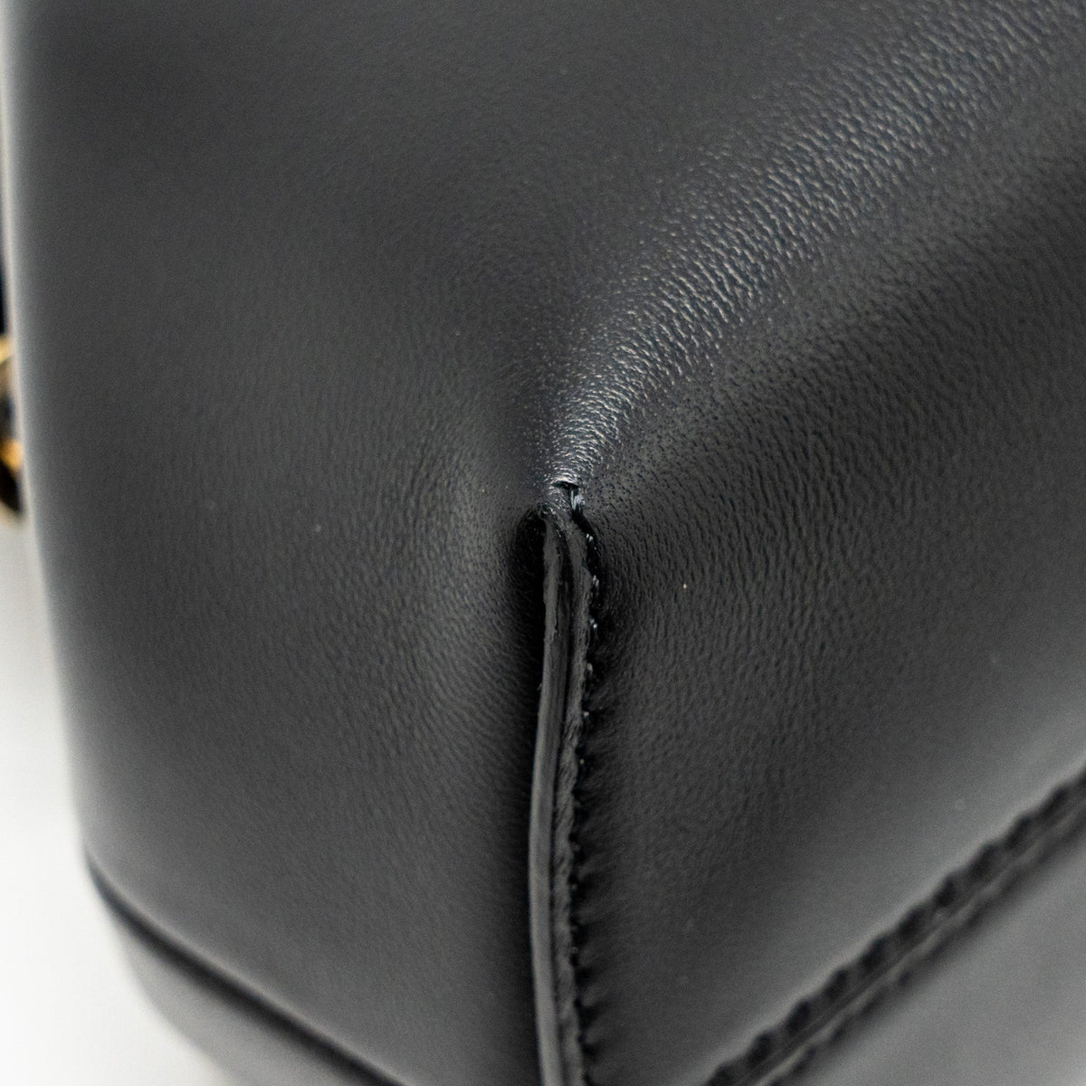 FENDI MEDIUM FENDI FIRST BAG NAPPA BLACK GHW
