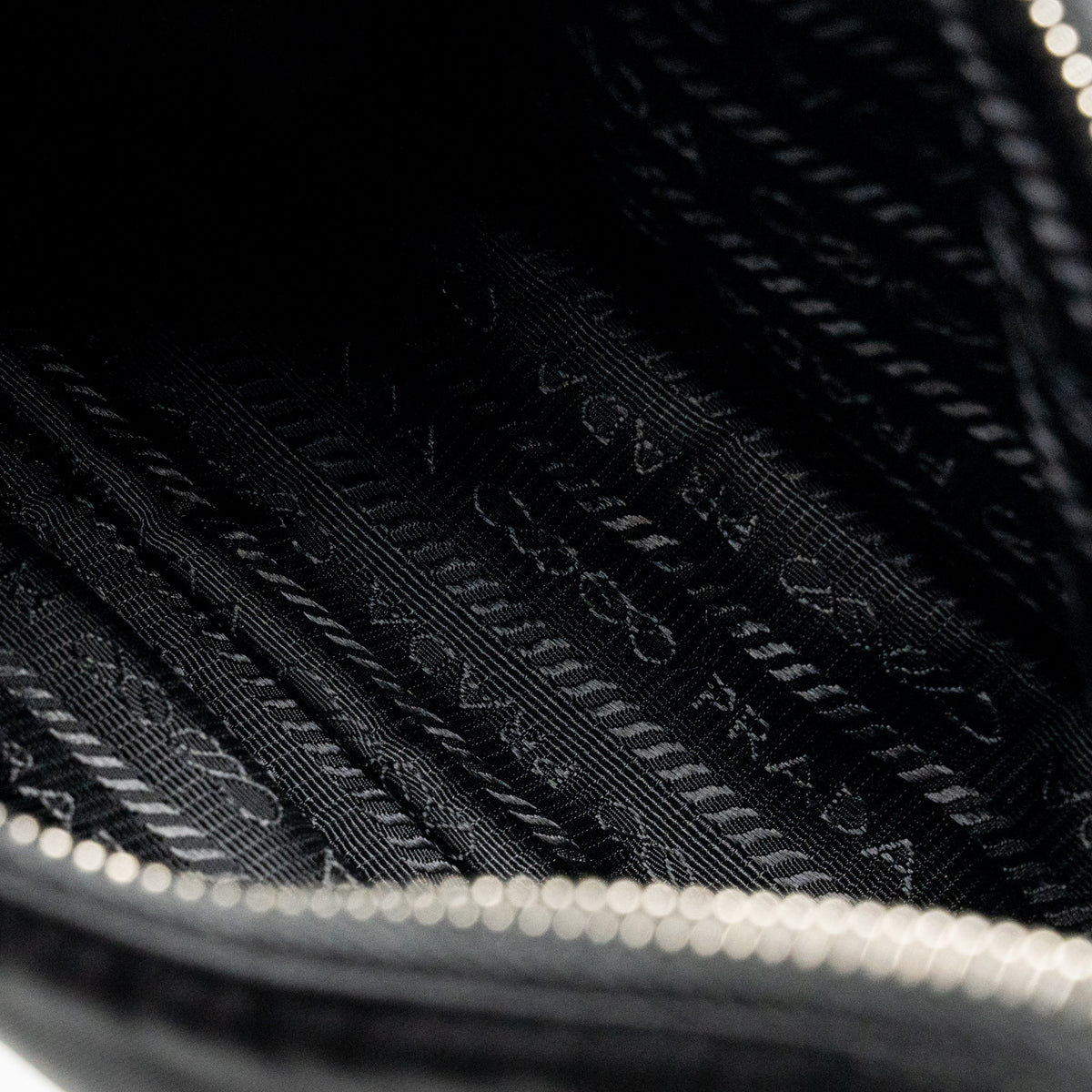Prada Re-Edition 2005 Re-Nylon bag Recycled Polyamide Black SHW