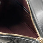 CHANEL 25C QUILTED HOBO BAG CAVIAR BLACK GHW (MICROCHIP)