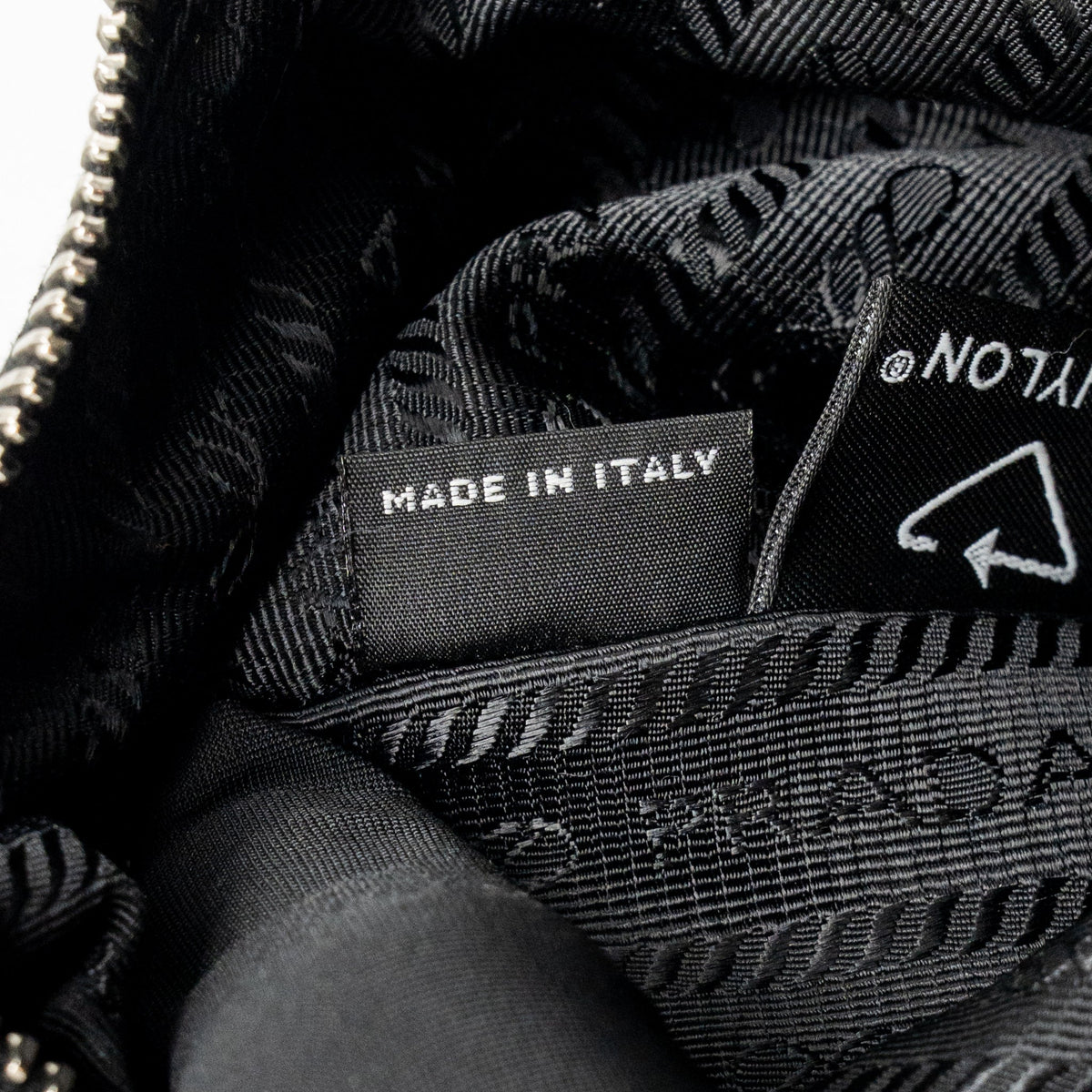 Prada Re-Edition 2005 Re-Nylon bag Recycled Polyamide Black SHW