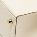 Hermes Kelly 25 Special Order Epsom Craie/Gold LGHW