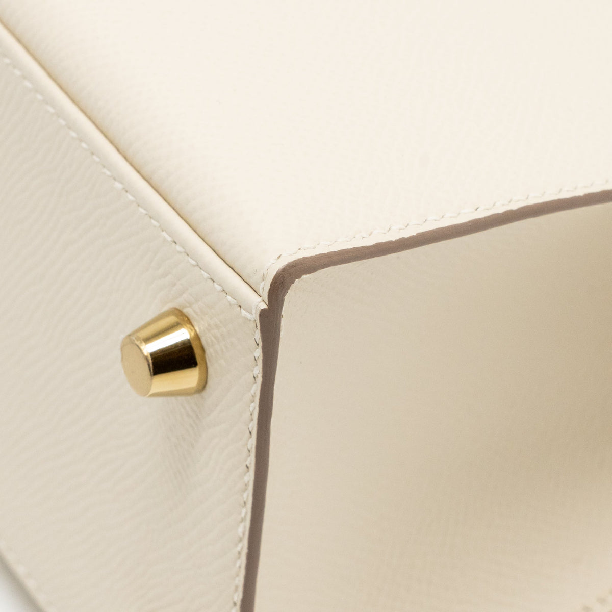 Hermes Kelly 25 Special Order Epsom Craie/Gold LGHW