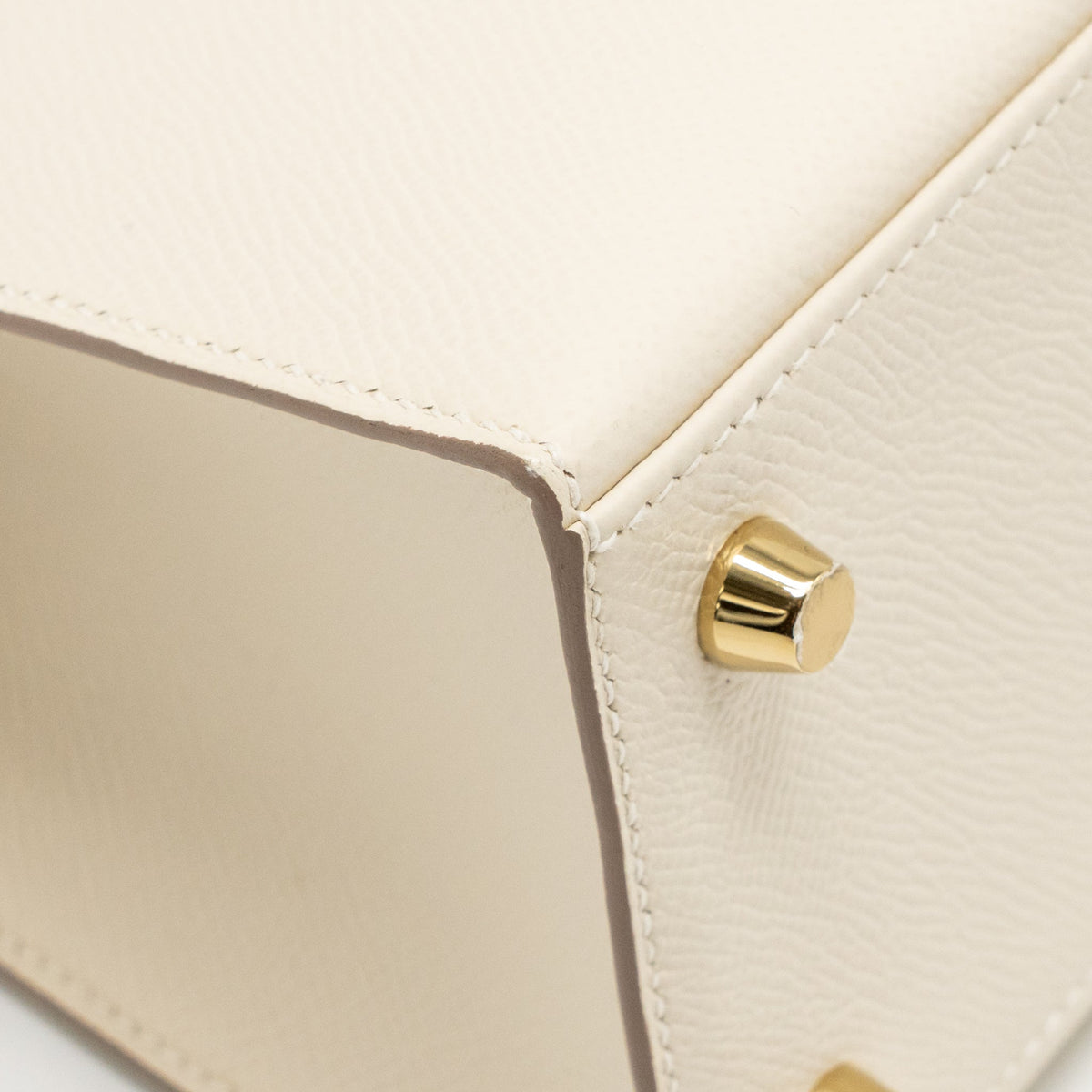 Hermes Kelly 25 Special Order Epsom Craie/Gold LGHW