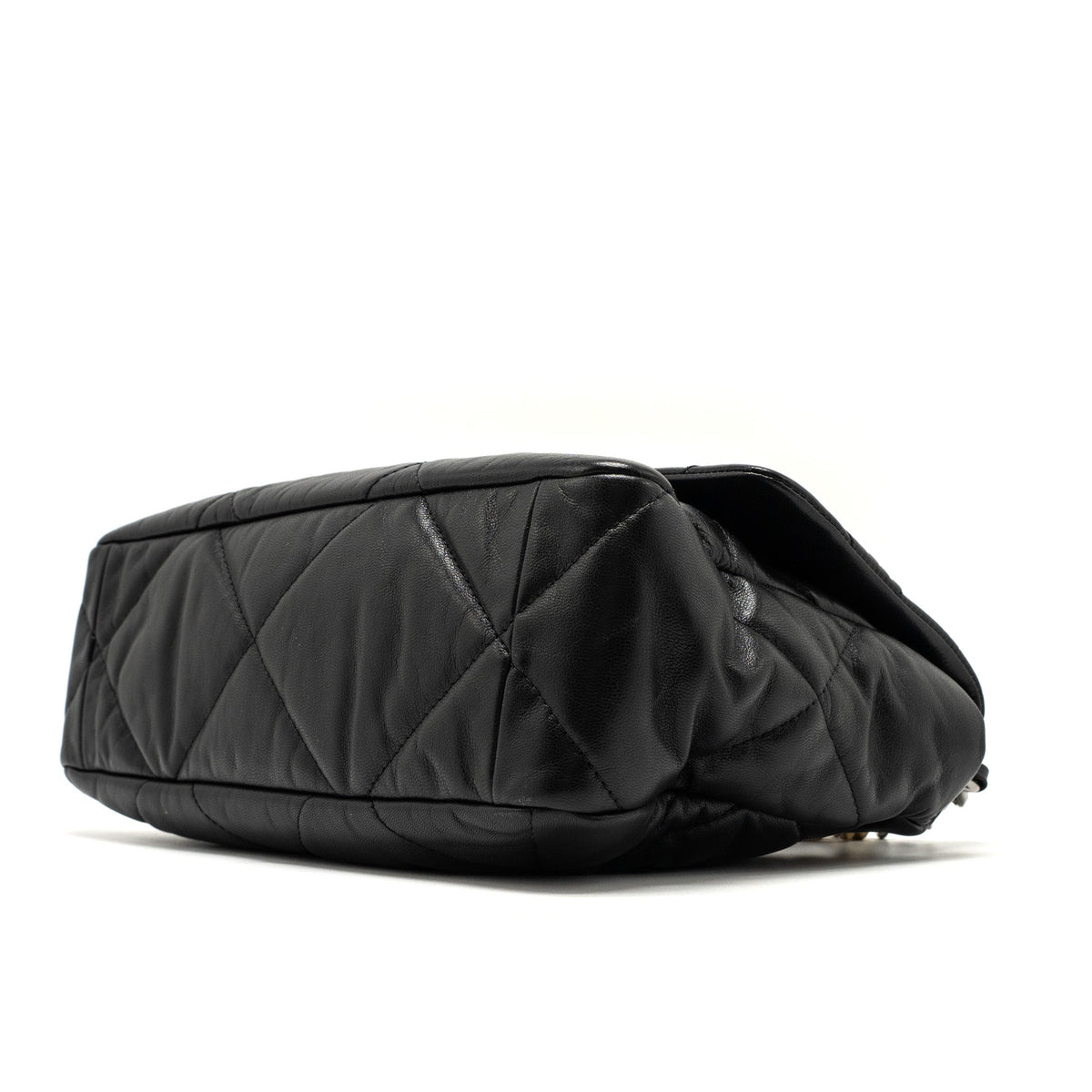 CHANEL MEDIUM 19 BAG GOATSKIN BLACK MULTICOLOUR HARDWARE