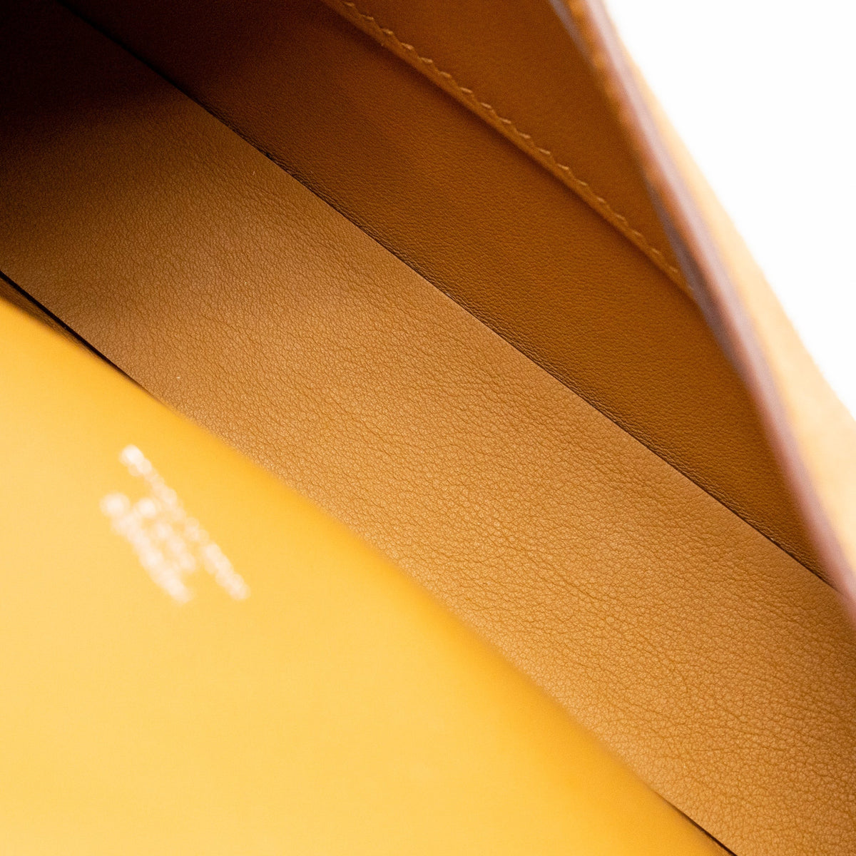 Hermes Hermesnap Suede / Swift Chamois / Sésame SHW