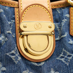 LOUIS VUITTON VINTAGE DANIM MINI HANDLE BAG