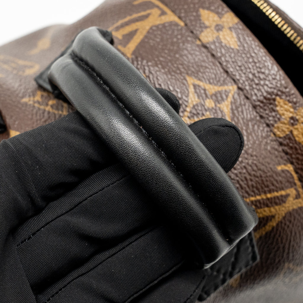 Louis Vuitton Palm Springs Mini Monogram Canvas/Leather Brown/Black GHW