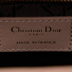 DIOR SMALL LADY DIOR LAMBSKIN LIGHT PINK LGHW