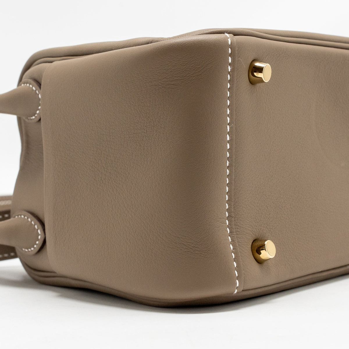 Hermes mini lindy II Swift Etoupe GHW