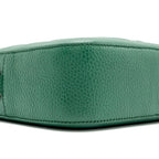 GUCCI DISCO SOHO CAMERA BAG CALFSKIN GREEN LGHW