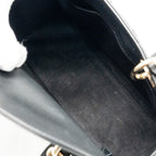 DIOR MEDIUM LADY DIOR EMBELLISHED CANNAGE LIMITED EDITION CALFSKIN BLACK LGHW