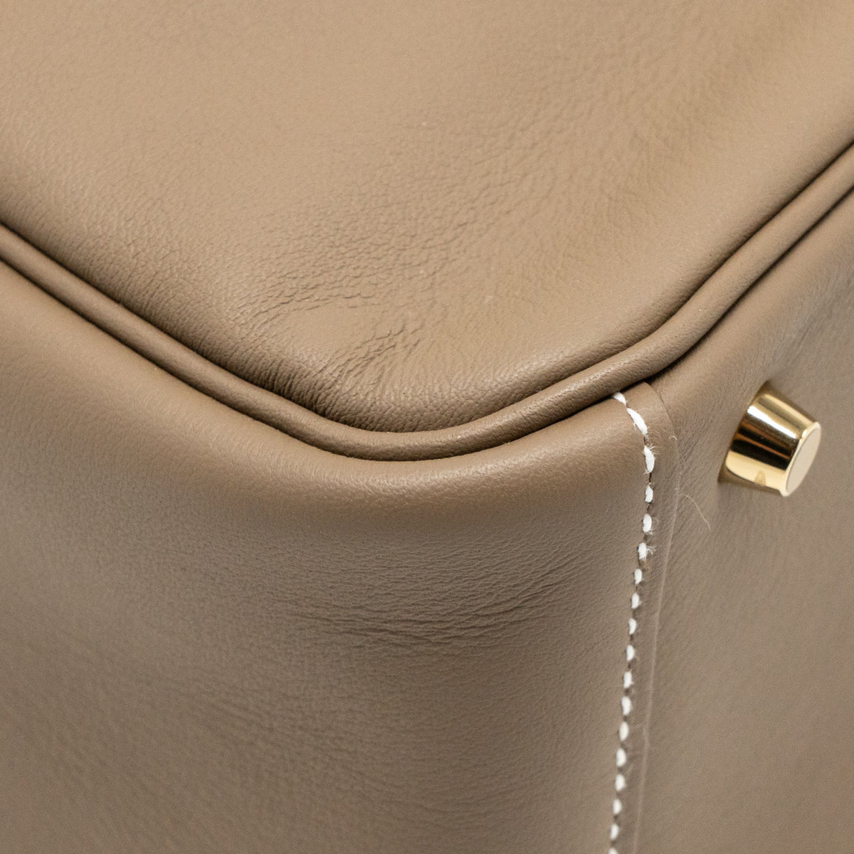 Hermes mini lindy II Swift Etoupe GHW