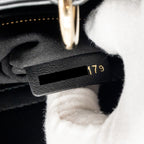 DIOR MEDIUM LADY DIOR EMBELLISHED CANNAGE LIMITED EDITION CALFSKIN BLACK LGHW