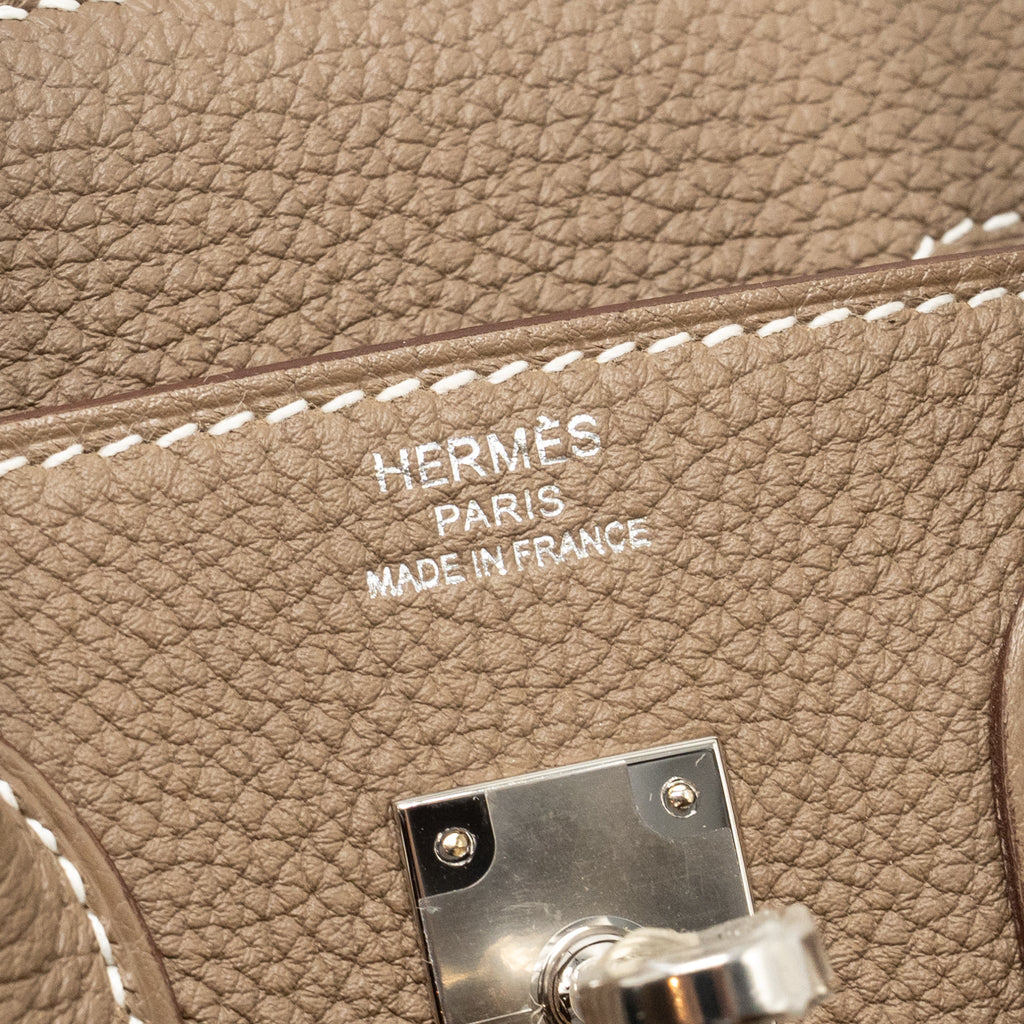 Hermes Birkin 25 Togo Etoupe SHW