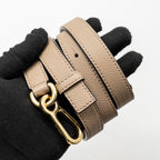 LOEWE SMALL PUZZLE BAG SOFT GRAINED CALFSKIN SAND GHW