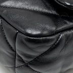 CHANEL SMALL 19 BAG LAMBSKIN BLACK MULTICOLOR HARDWARE (MICROCHIP)