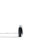 CHANEL CLASSIC WALLET ON CHAIN CAVIAR BLACK SHW (MICROCHIP)