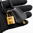 Hermes Birkin 25 Togo Black GHW