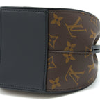 LOUIS VUITTON BOURSICOT CHAIN BAG REVERSE MONOGRAM CANVAS WITH EXTRA LV STRAP