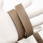 Hermes Mini Lindy Clemence Etoupe SHW