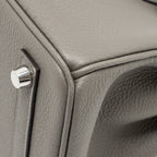 HERMES BIRKIN 25 TOGO GRIS MEYER SHW