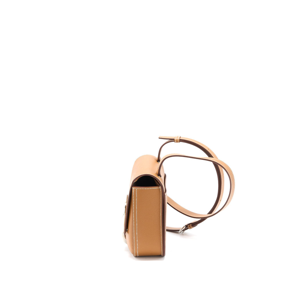 Hermes Della Cavalleria Mini Bag Epsom Gold SHW