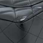 CHANEL MINI RECTANGULAR FLAP BAG LAMBSKIN BLACK GHW