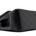 CHANEL CLASSIC MINI SQUARE FLAP BAG CAVIAR BLACK SHW