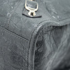 BALENCIAGA MEDIUM GIANT CITY BAG GREY WITH SHW