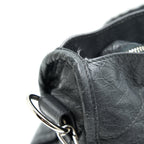 BALENCIAGA MEDIUM GIANT CITY BAG GREY WITH SHW