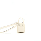 Hermes Mini Lindy Nata Clemence SHW