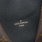 LOUIS VUITTON V TOTE BAG MEDIUM BLACK GHW