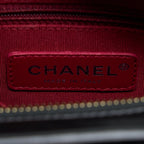 CHANEL CHEVRON SMALL GABRIELLE HOBO BAG BLACK MULTICOLOUR HARDWARE