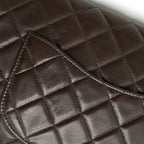 CHANEL MEDIUM FLAP BAG CHOCOLATE GHW