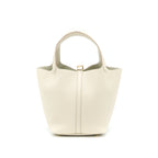 HERMES PICOTIN 22 LOCK BAG CLEMENCE 8L BETON GHW