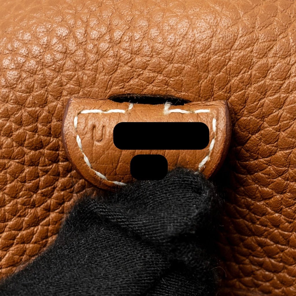 Hermes mini evelyne Taurillon Maurice gold SHW