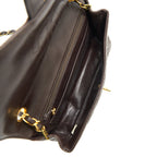 CHANEL MEDIUM FLAP BAG CHOCOLATE GHW