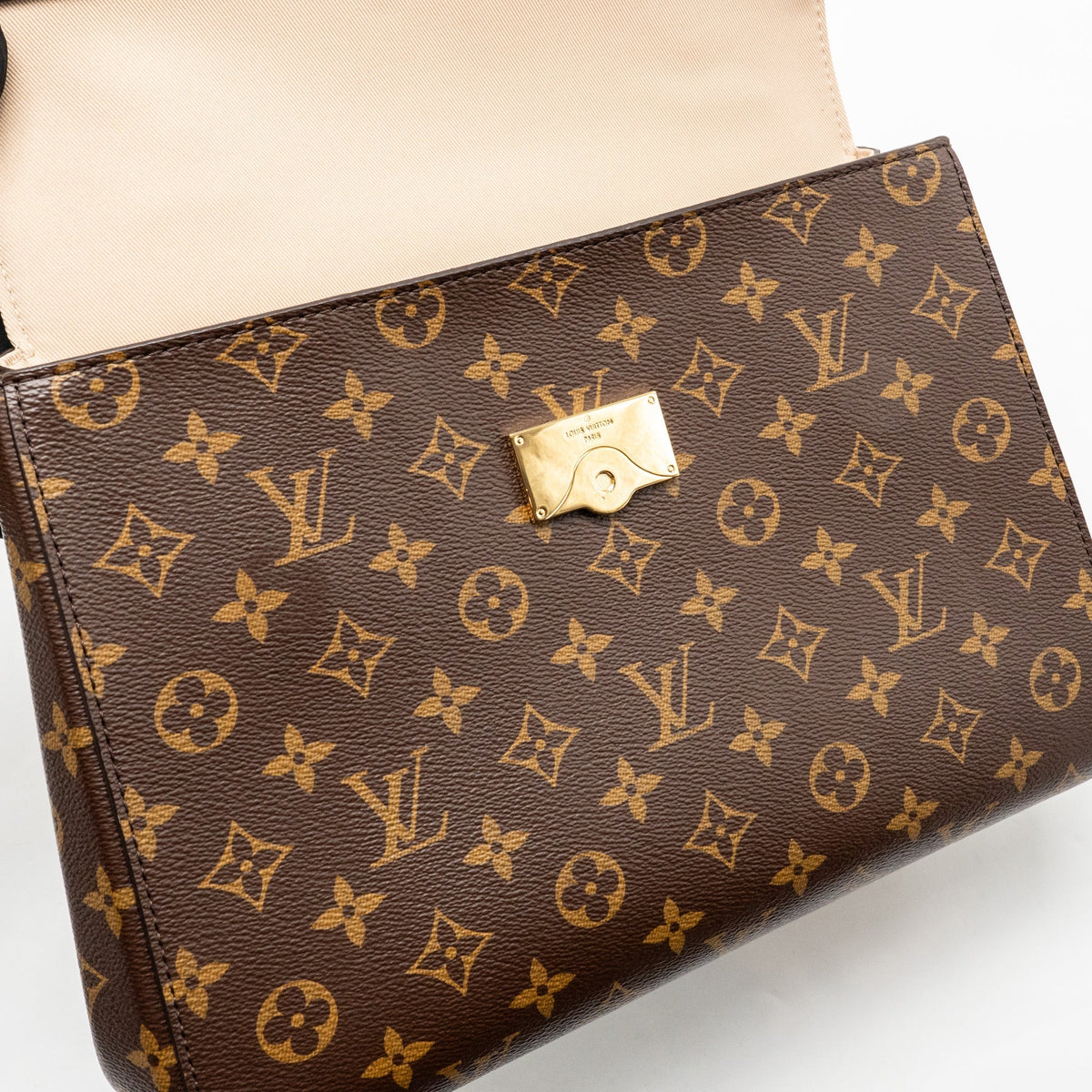 Louis Vuitton Cluny MM Monogram Canvas/Leather GHW