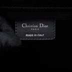 DIOR LADY DIOR TOTE BAG CANVAS BLACK SHW