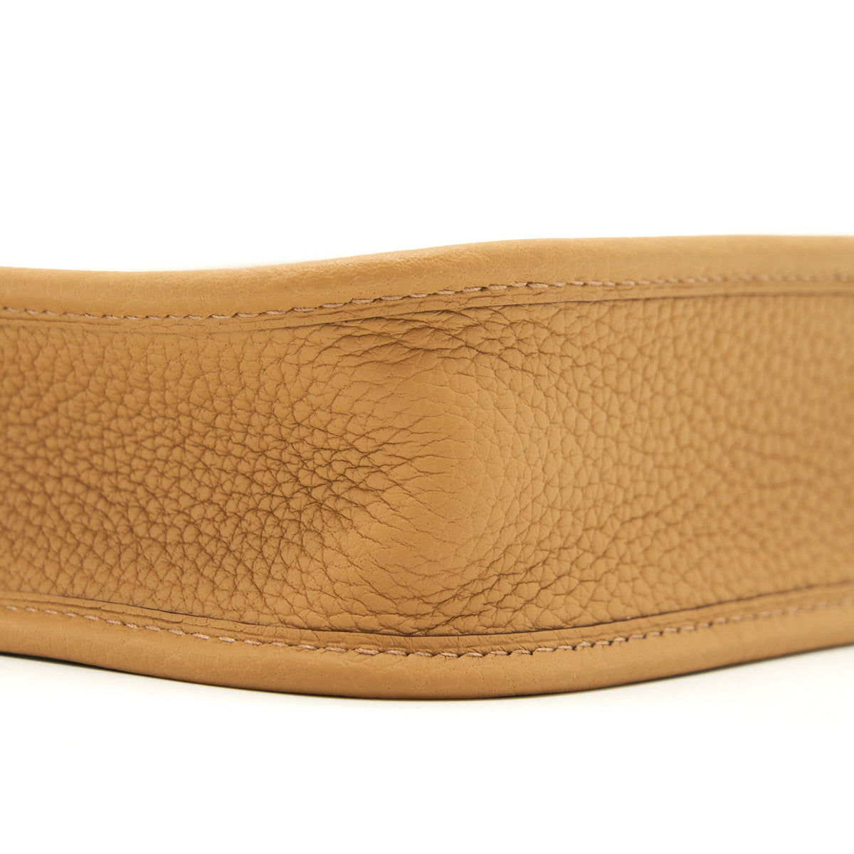 Hermes Mini Evelyne 16 Clemence Biscuit/ Camel GHW