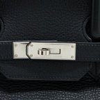 HERMES BIRKIN 35 CALFSKIN BLACK SHW