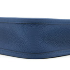 Hermes Mini Evelyne 16 Taurillon Maurice Deep Blue/ Multicolour Strap SHW