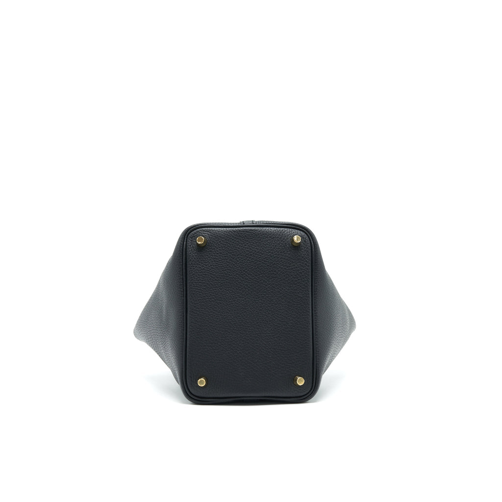Hermes Picotin Lock 18 Black GHW