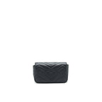 GUCCI GG MARMONT SUPER MINI BLACK GHW