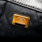 CHANEL 22 BACKPACK SHINY CALFSKIN  BLACK GHW (MICROCHIP)